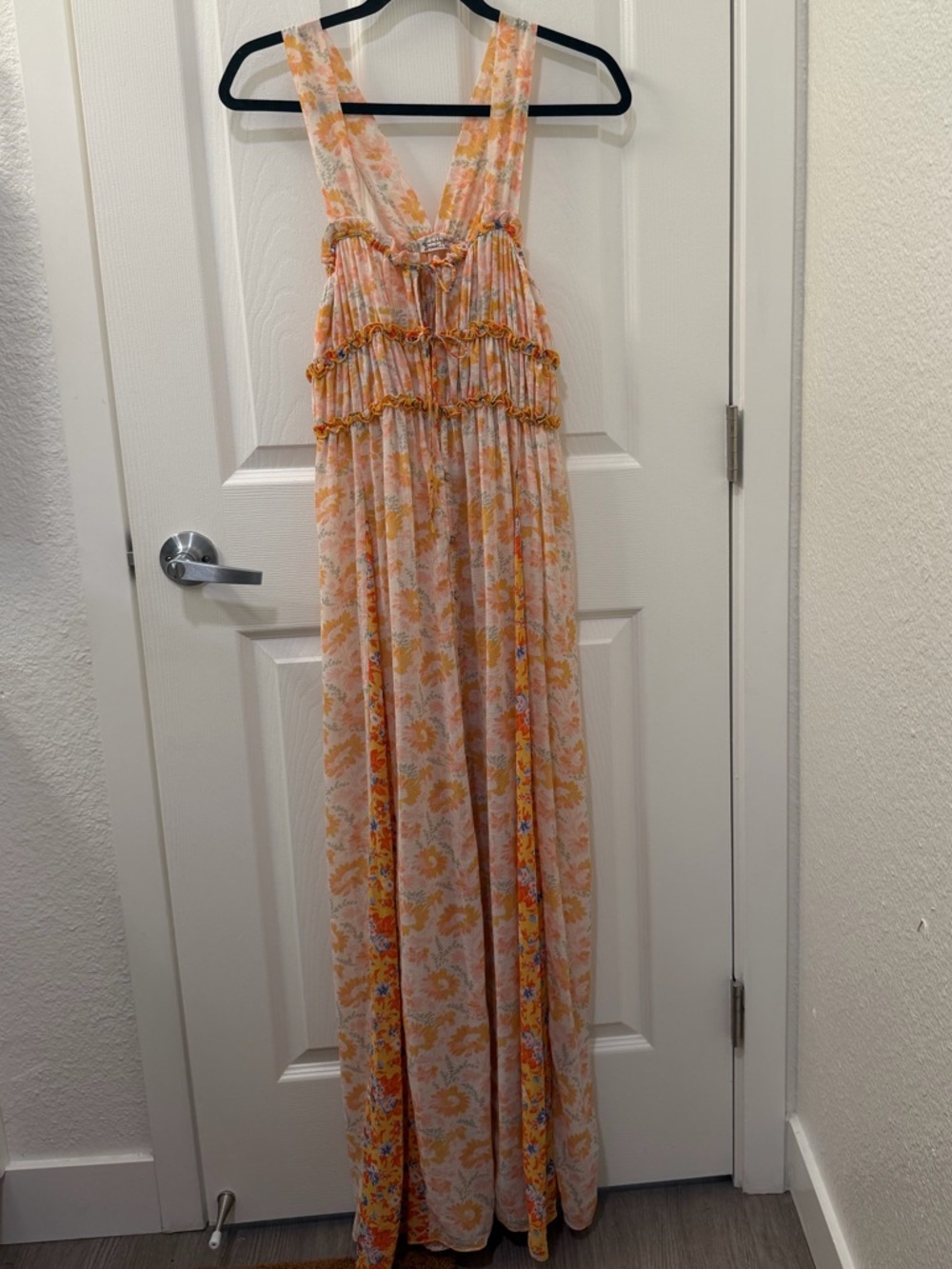 Free People Sheer Maxi Dress